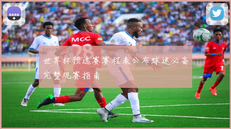 世界杯预选赛赛程表公布球迷必备完整观赛指南